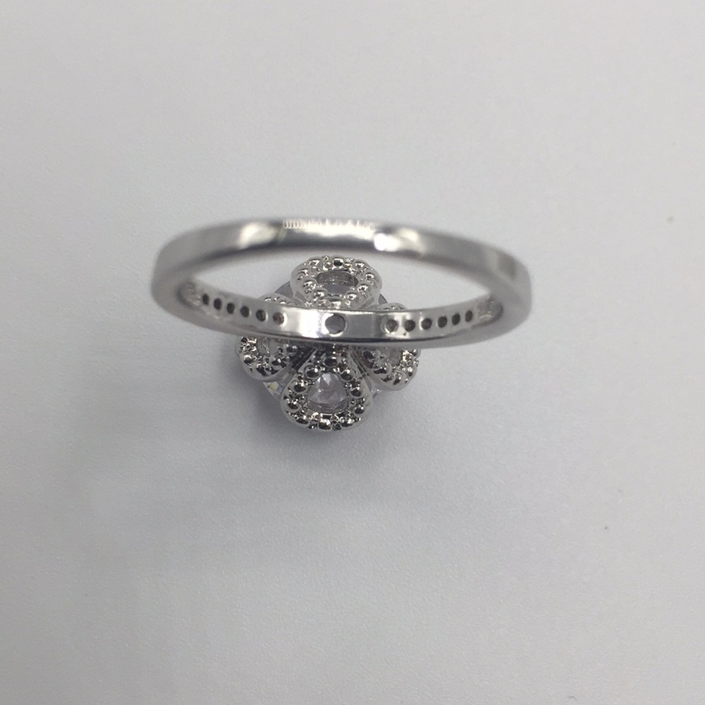 4 CARAT ROUND AAA CUBIC ZIRCONIA 925(Silver) RING - Picture 4 of 6